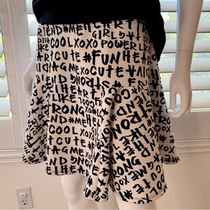 Pop Words Mini Skirt from Seventeen